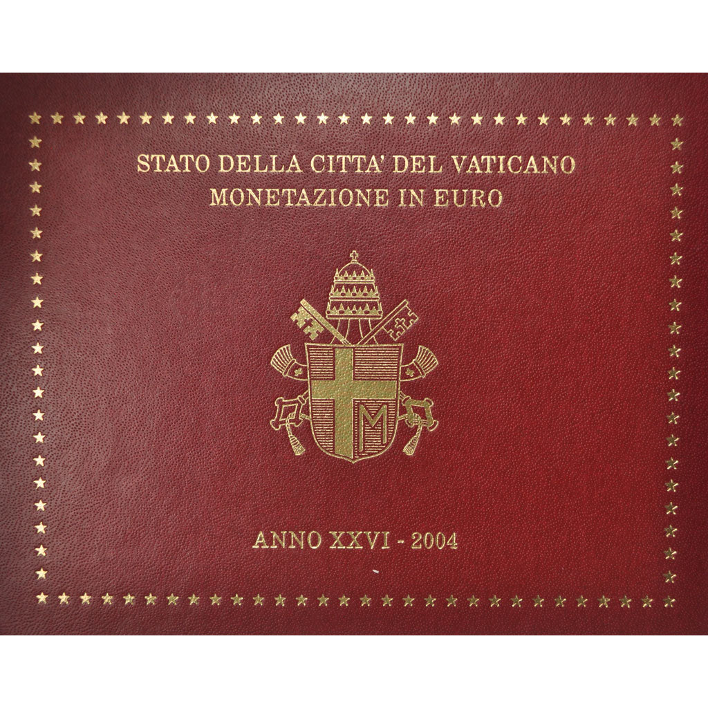 Vaticano, Set, Jean-Paul II, 2004, FDC, Sin información