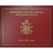 Vaticano, Set, Jean-Paul II, 2004, FDC, Sin información