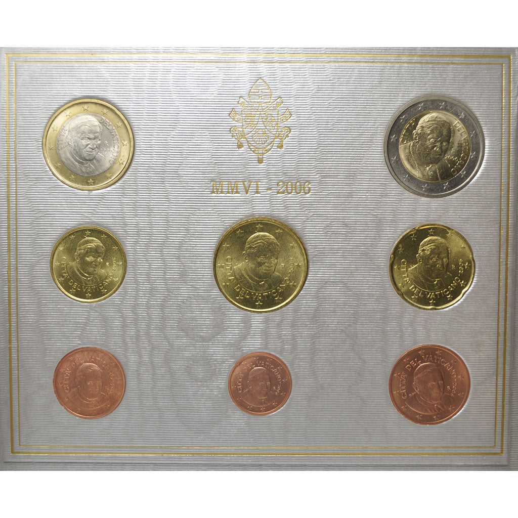 Vaticano, Set, Benoit XVI, 2006, FDC, N.C.