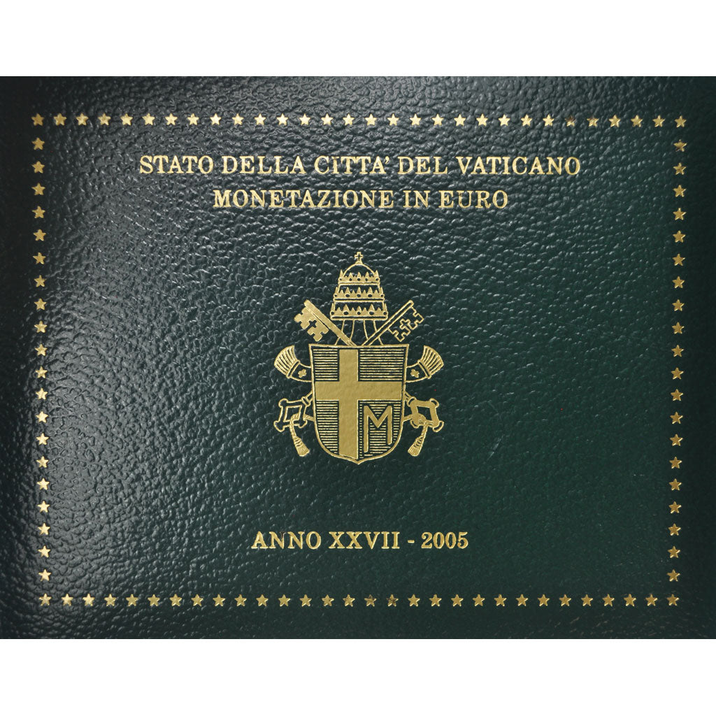 Vaticano, Set, Jean-Paul II, 2005, FDC, N.C.