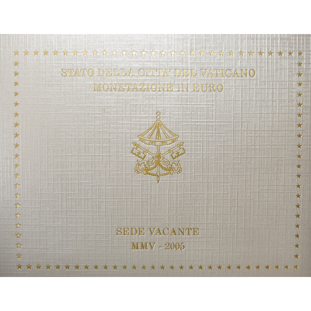 Vatican, Set, Siège Vacant, 2005, MS(65-70)
