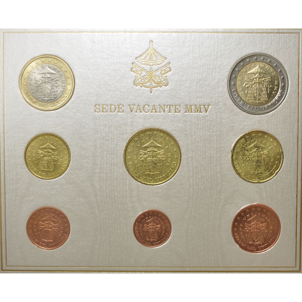 Vatican, Set, Siège Vacant, 2005, MS(65-70)