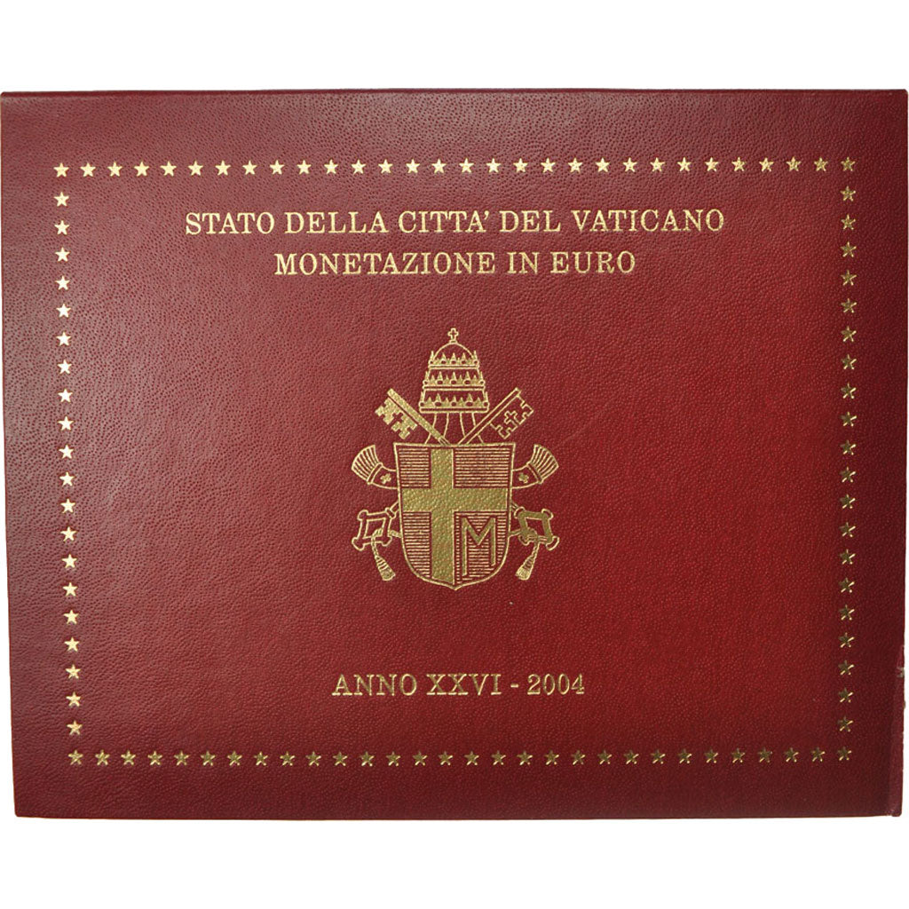 Vaticano, Set, Jean-Paul II, 2004, FDC, N.C.