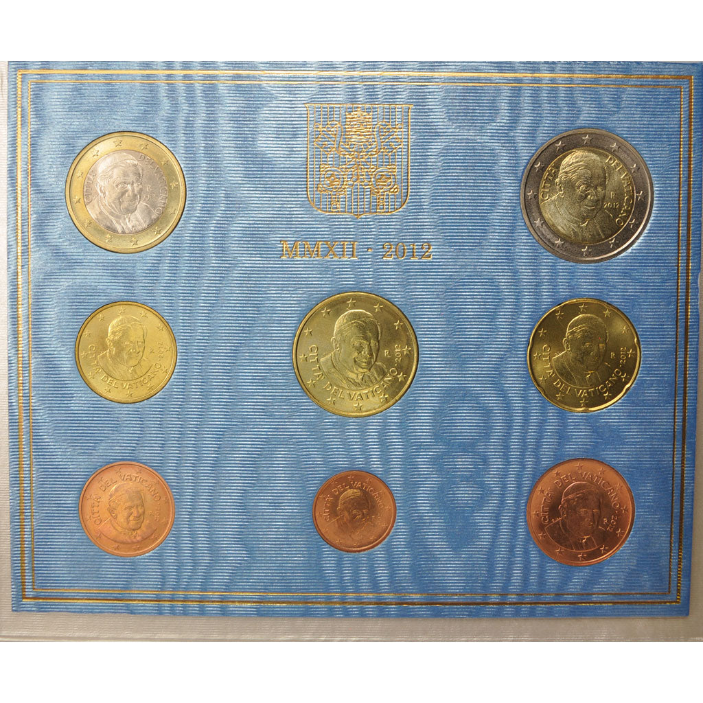 Vatican, Set, Benoit XVI, 2012, MS(65-70)
