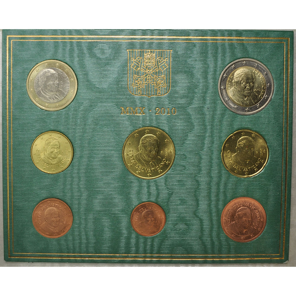 Vaticano, Set, Benoit XVI, 2010, FDC, N.C.
