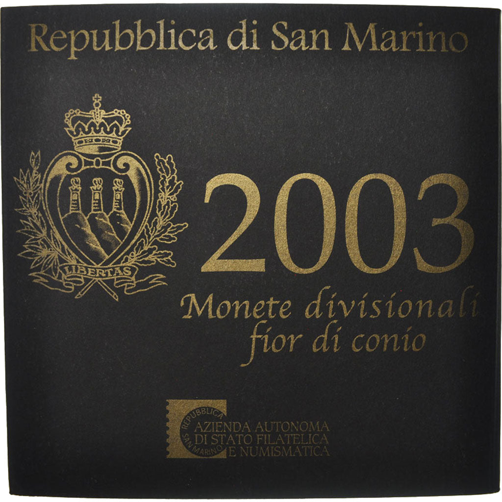 San Marino, Set, 2003, FDC