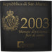 San Marino, Set, 2003, FDC