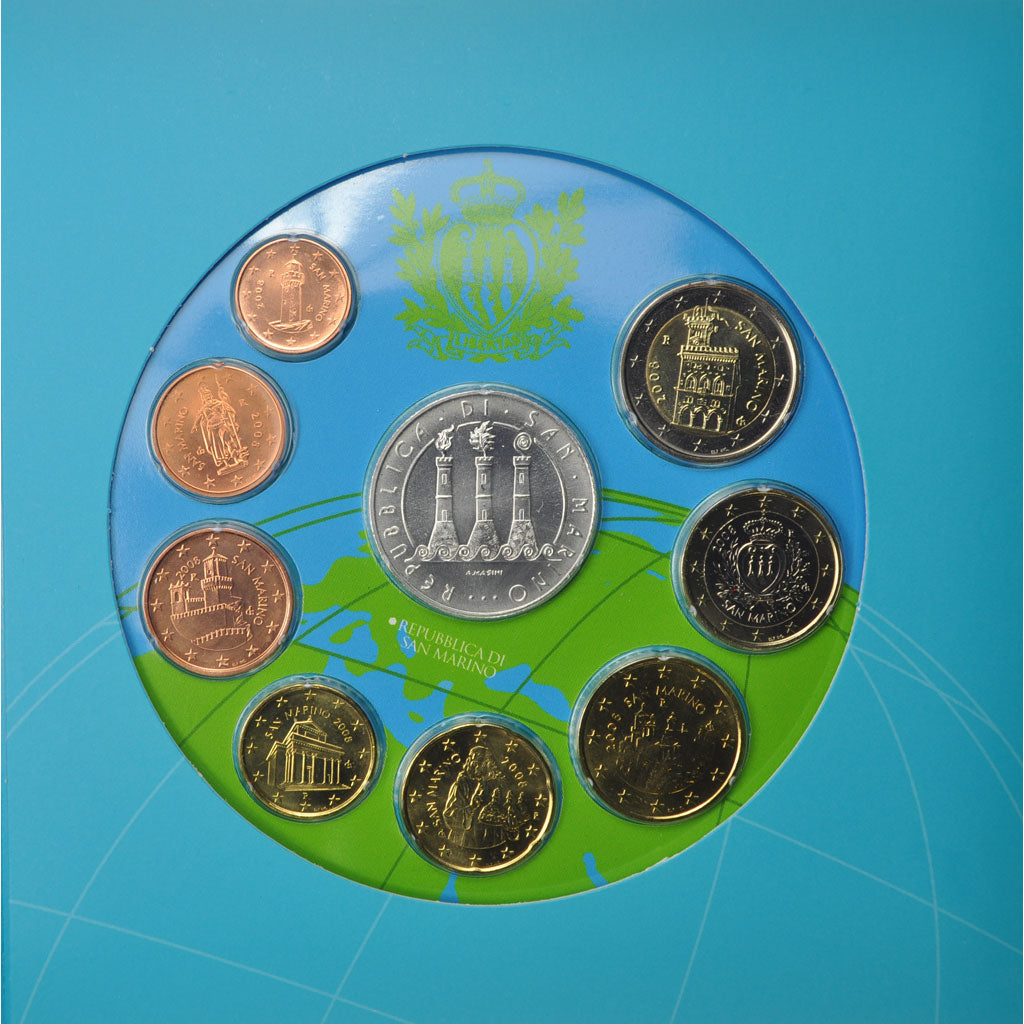San Marino, Set, 2008, MS(65-70)