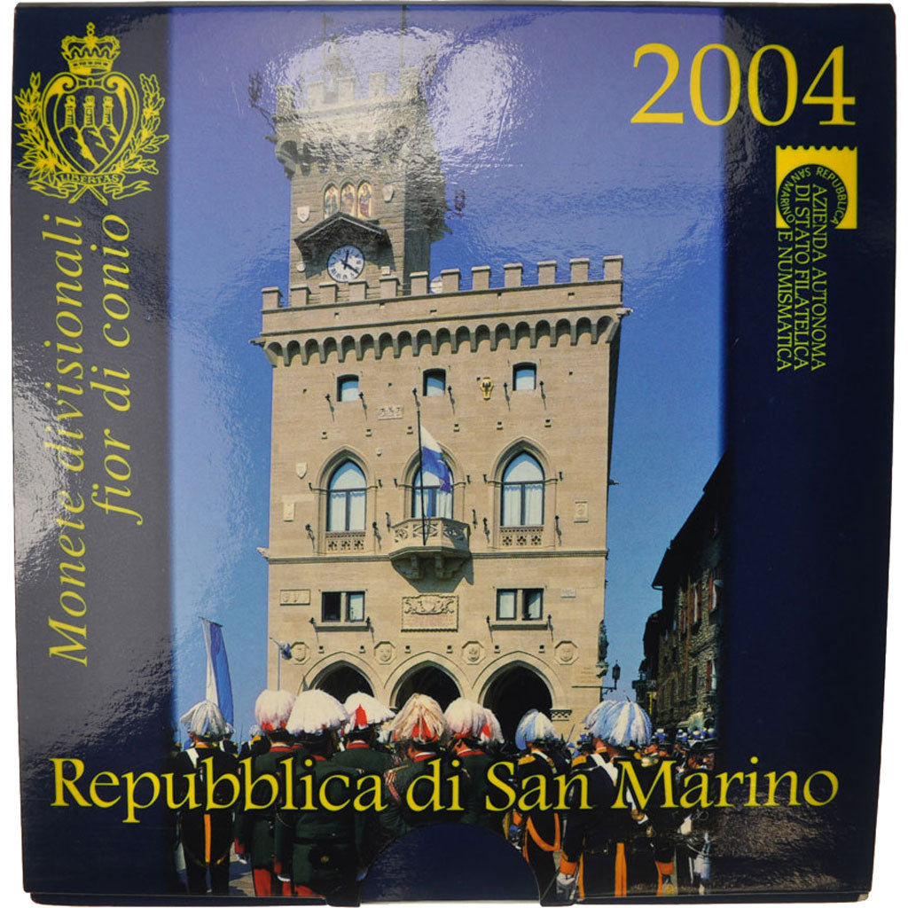 San Marino, Set, 2004, FDC, N.C.