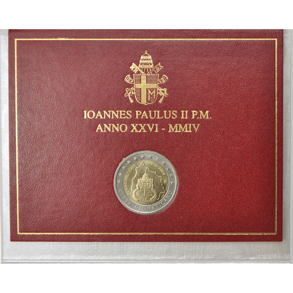 Vaticano, 2 Euro, 2004, FDC, Bi-metallico