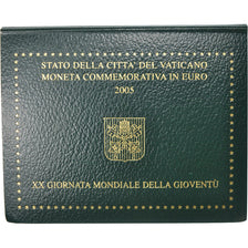 Vatican, 2 Euro, 2005, MS(65-70), Bi-Metallic