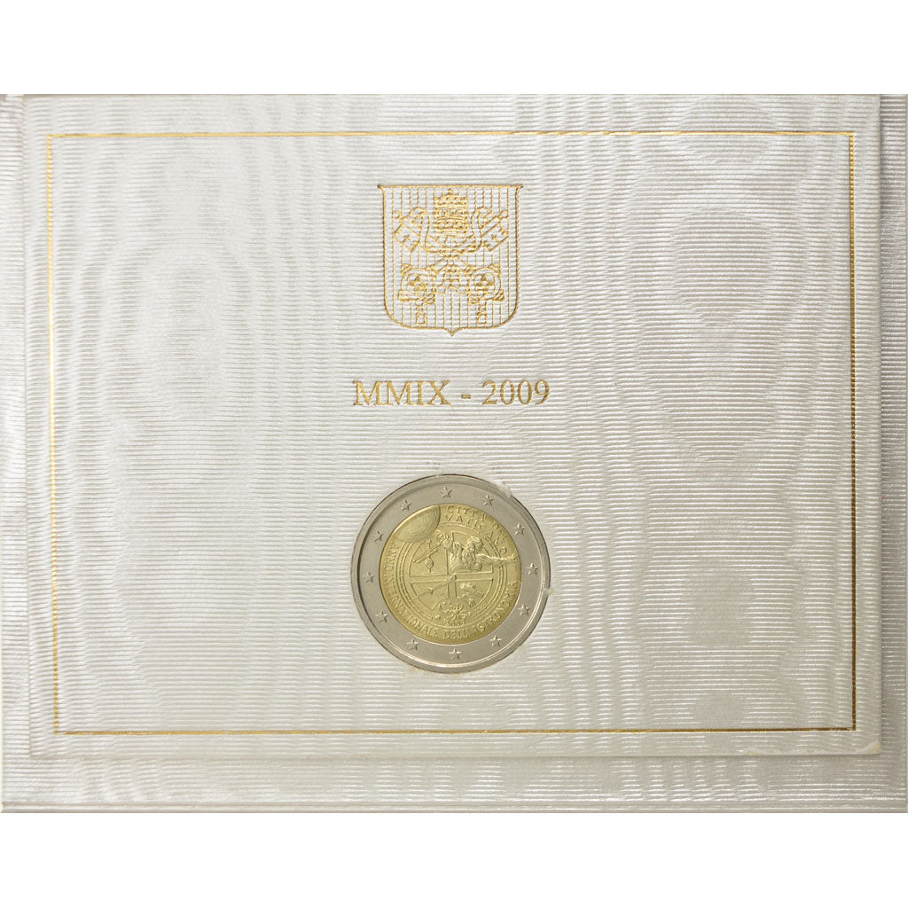 Vatican, 2 Euro, 2009, MS(65-70), Bi-Metallic