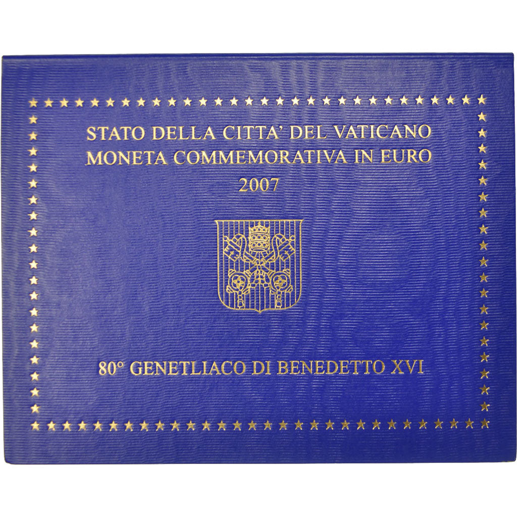 Vaticano, 2 Euro, 2007, FDC, Bimetálico