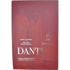 San Marino, 2 Euro, Dante Alighieri, 2015, MS(65-70), Bi-Metallic