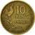 Coin, France, Guiraud, 10 Francs, 1954, Paris, EF(40-45), Aluminum-Bronze