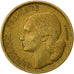 Moneta, Francia, Guiraud, 10 Francs, 1954, Paris, BB, Alluminio-bronzo