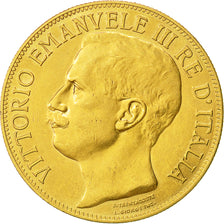 Moneda, Italia, Vittorio Emanuele III, 50 Lire, 1911, Rome, EBC, Oro, KM:54