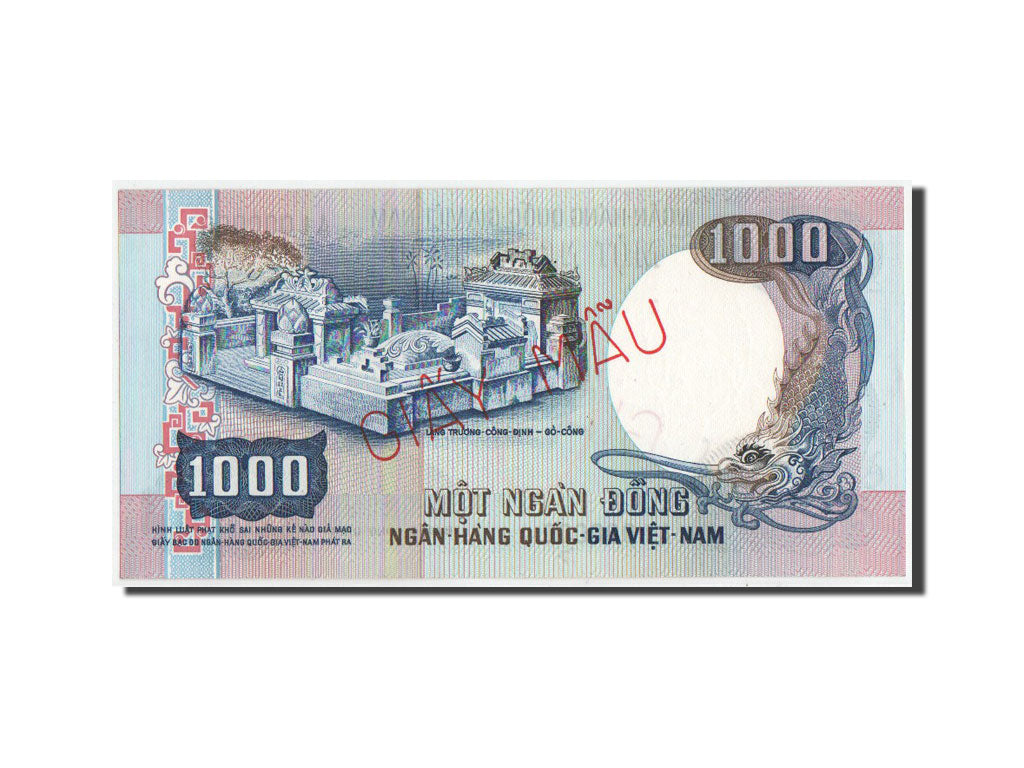 Banknote, South Viet Nam, 1000 D<ox>ng, 1975, KM:34a, UNC(65-70)