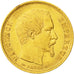 Moneda, Francia, Napoleon III, Napoléon III, 10 Francs, 1854, Paris, MBC+, Oro