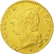 Moneda, Francia, Louis XVI, Louis d'or à la tête nue, Louis d'Or, 1788, Lille