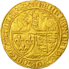 Moneda, Francia, Henri VI de Lancastre, Salut d'or, Paris, MBC, Oro
