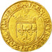 Moneda, Francia, François Ier, Écu d'or, Ecu d'or, Lyons, MBC, Oro