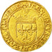 Monnaie, France, François Ier, Écu d'or, Ecu d'or, Lyon, TTB, Or
