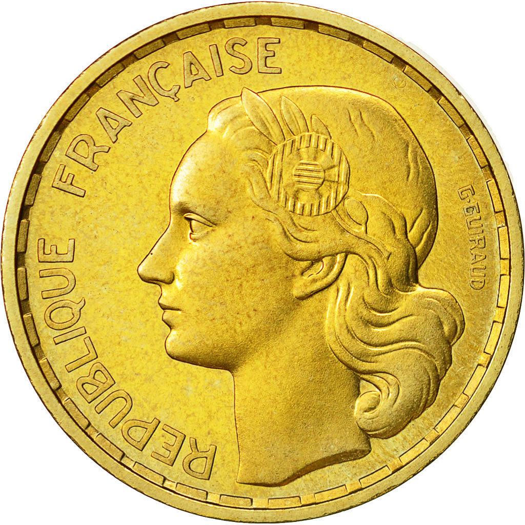 Münze, Frankreich, Guiraud, 50 Francs, 1952, Essai-Piéfort, UNZ