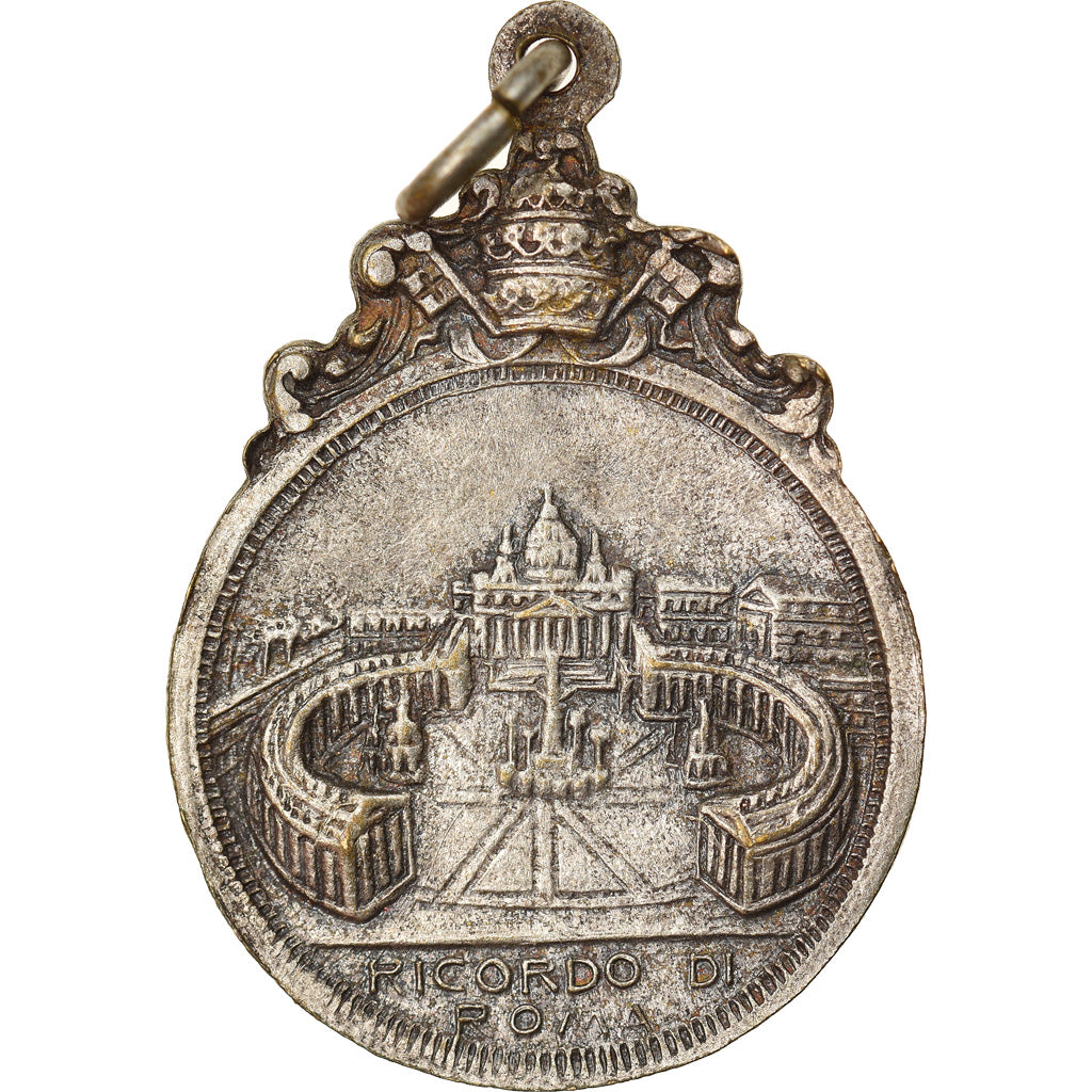 Vatican, Medal, Pie XI, Ricordo Di Roma, AU(50-53), Bronze