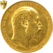 Coin, Great Britain, Edward VII, 2 Pounds, 1902, PCGS, PR Genuine - UNC detail