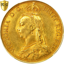 Moneta, Gran Bretagna, Victoria, 2 Pounds, 1887, London, PCGS, MS62, SPL, Oro