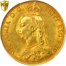Coin, Great Britain, Victoria, 2 Pounds, 1887, London, PCGS, MS62, MS(60-62)