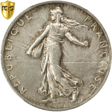 Münze, Frankreich, Semeuse, Franc, 1928, Paris, Piéfort, PCGS, SP64, UNZ+