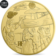 Frankrijk, Parijse munten, 50 Euro, Guerre Moderne, 2017, FDC, Goud