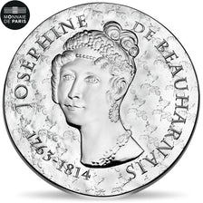 Francia, Monnaie de Paris, 10 Euro, Joséphine de Beauharnais, 2018, FDC, Plata