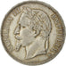 Coin, France, Napoléon III, 5 Francs, 1865, Strasbourg, EF(40-45), Silver