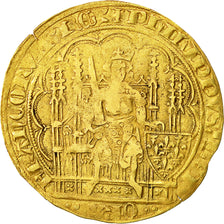 Moneda, Francia, Philippe VI, Ecu d'or à la chaise, Ecu d'or, BC+, Oro