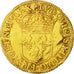 Moneda, Francia, Louis XIII, Écu d'or, Ecu d'or, 1641, Paris, BC+, Oro