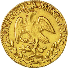Munten, Mexico, 1/2 Escudo, 1825, Mexico City, ZF, Goud, KM:378.5