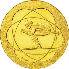 France, Médaille, Jeux Olympiques Grenoble, 1968, SPL, Or