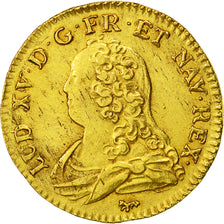 Coin, France, Louis XV, Louis d'or aux lunettes, Louis d'Or, 1726, Paris