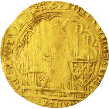 Münze, Frankreich, Jean II le Bon, Ecu d'or à la chaise, Ecu d'or, SGE+, Gold