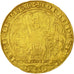 Moneta, Francia, Jean II le Bon, Ecu d'or à la chaise, Ecu d'or, B+, Oro