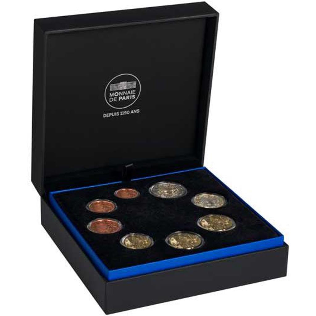 France, Monnaie de Paris, Coffret Belle Epreuve, 2018, FDC