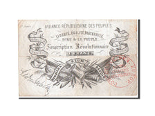 Biljet, Frankrijk, 1 Franc, 1852, TB