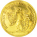 Monnaie, Allemagne, Refrappe 5 Ducat, Médaille, 1677, SPL, Or