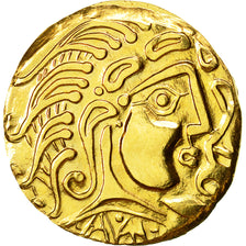 Münze, Parisii, Medaille, Refrappe Stater, UNZ, Gold