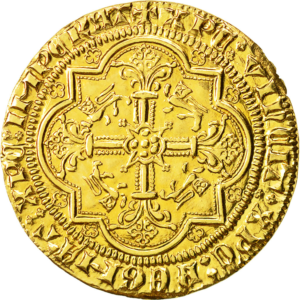 Coin, France, Refrappe Léopard d'Or, Medal, MS(63), Gold