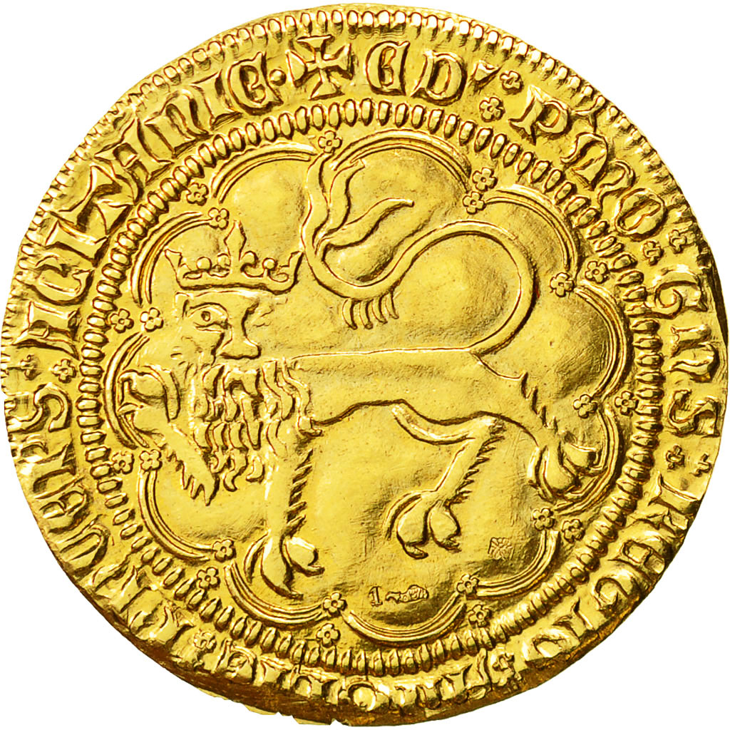 Coin, France, Refrappe Léopard d'Or, Medal, MS(63), Gold