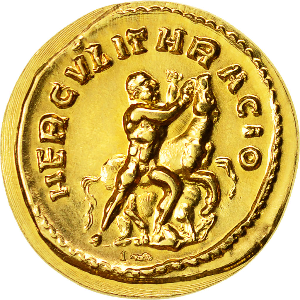 Monnaie, Postume, Médaille, Refrappe Aureus, SPL, Or